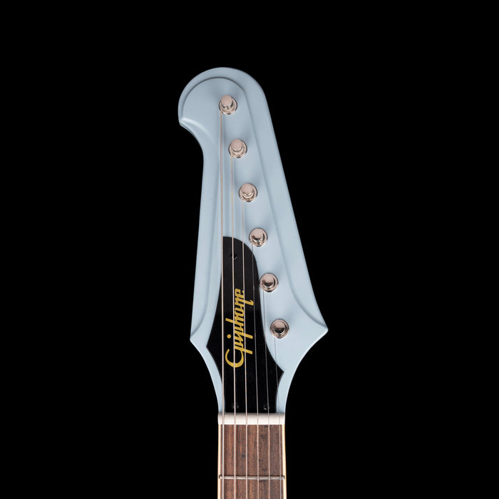 Epiphone 1963 Firebird V Frost Blue with Case - Demo