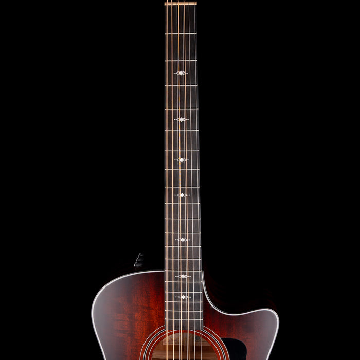 Pre-Owned 2023 USA Taylor 326ce Baritone-8 Special Edition Acoustic Electric Shaded Edgeburst with OHSC