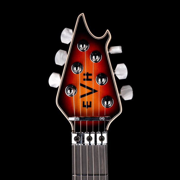 EVH Wolfgang USA 5A Flame Top 3-Tone Burst with Case