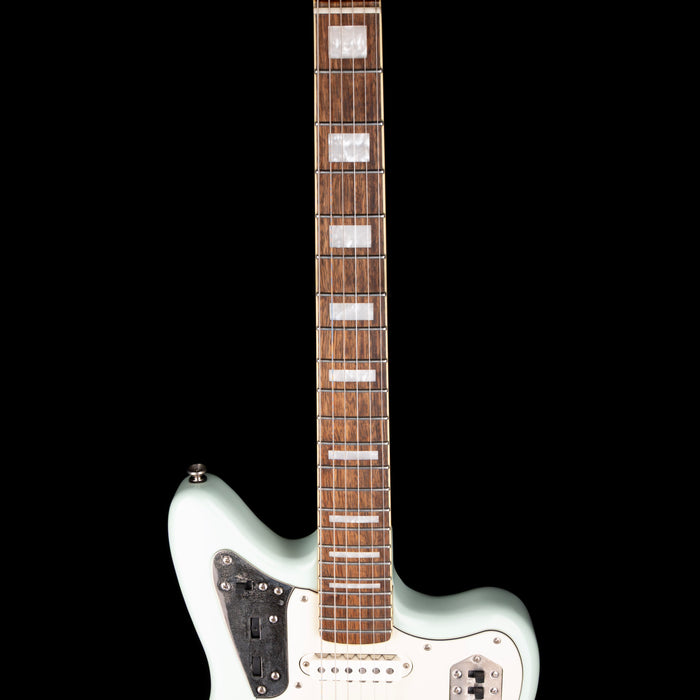 Pre-Owned 2023 Squier Classic Vibe 70’s Jaguar With Mods - Surf Green With HSC