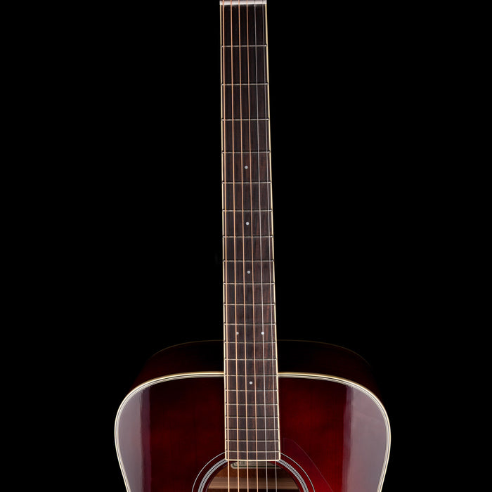 Used Yamaha FG-TA TransAcoustic Dreadnought Acoustic-Electric Guitar Brown Sunburst