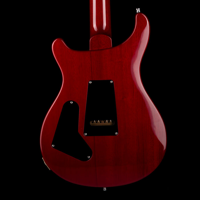 Pre-Owned 2004 PRS Custom 24 With Crescent Moon Inlays Amber With OHSC