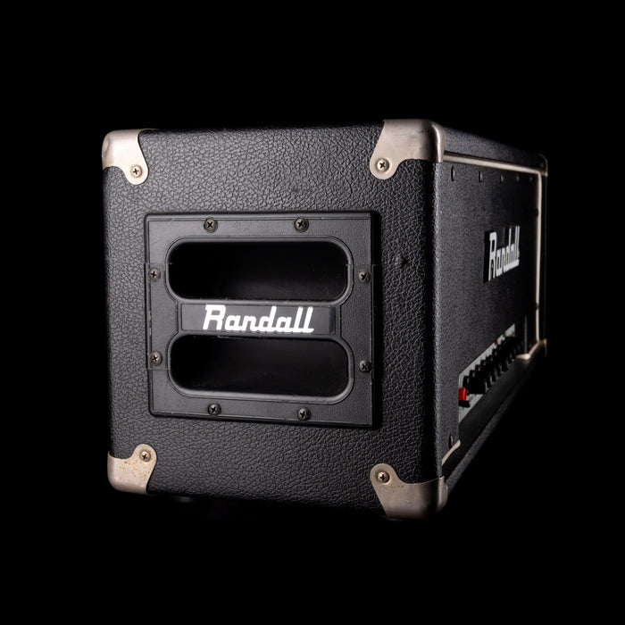 Vintage 1987 Randall RG100 ES Guitar Amp Head Black with Footswitch