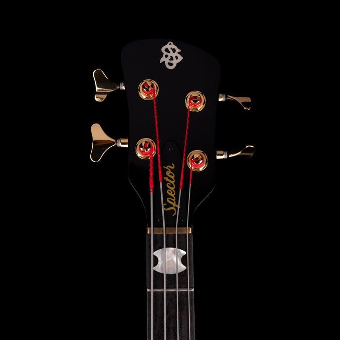 Pre-Owned Spector Doug Wimbish Signature Euro 4 Bass Black Stain Gloss With Gig Bag