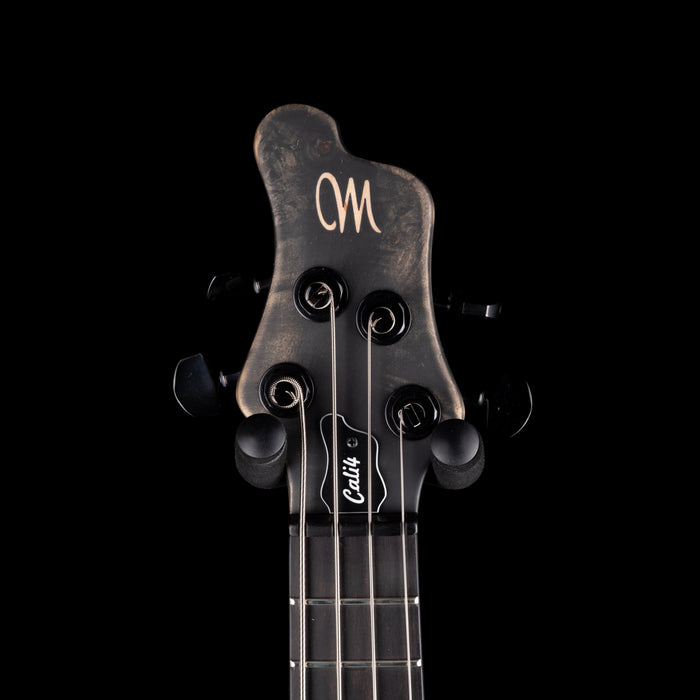 Mayones Cali 4 Bass Buckey Burl Antique Black with Case