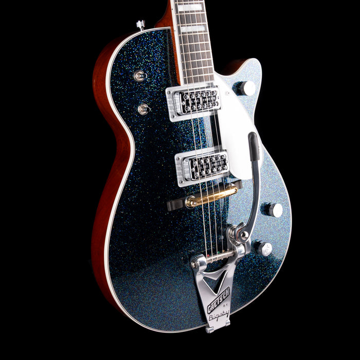 Gretsch Custom Shop Masterbuilt Gonzalo Madrigal G6128CS 1959 Duo Jet NOS Black Holoflake With Case