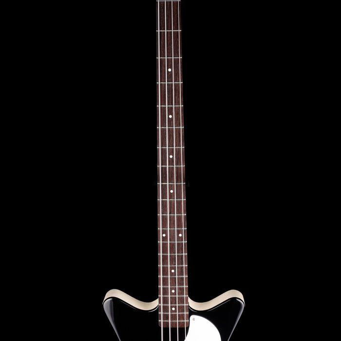 Used 2022 Danelectro ‘59 Shorthorn Black DC Bass with Gig Bag