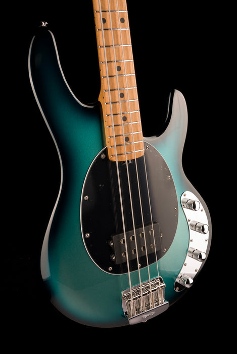 Ernie Ball Music Man StingRay Special Bass Frost Green Pearl Roasted Maple With Case