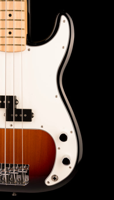 Used Fender Player Precision Bass Maple 3-Tone Sunburst With OHSC
