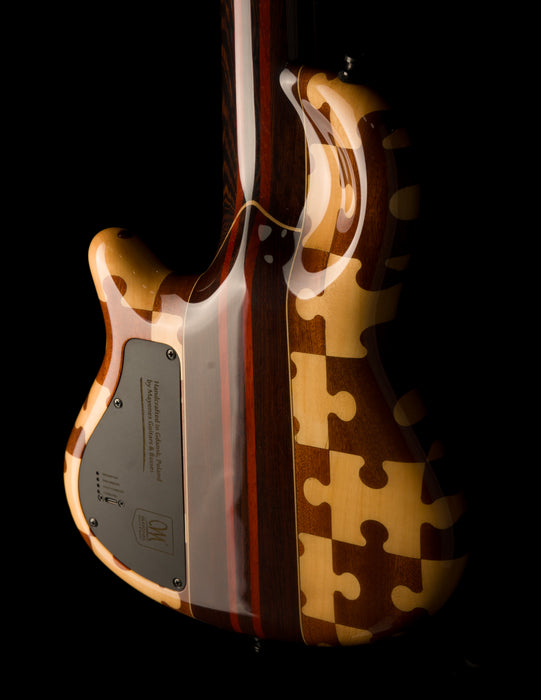 Mayones Cali4 Bass (17.5" Scale) Puzzle Top With Case