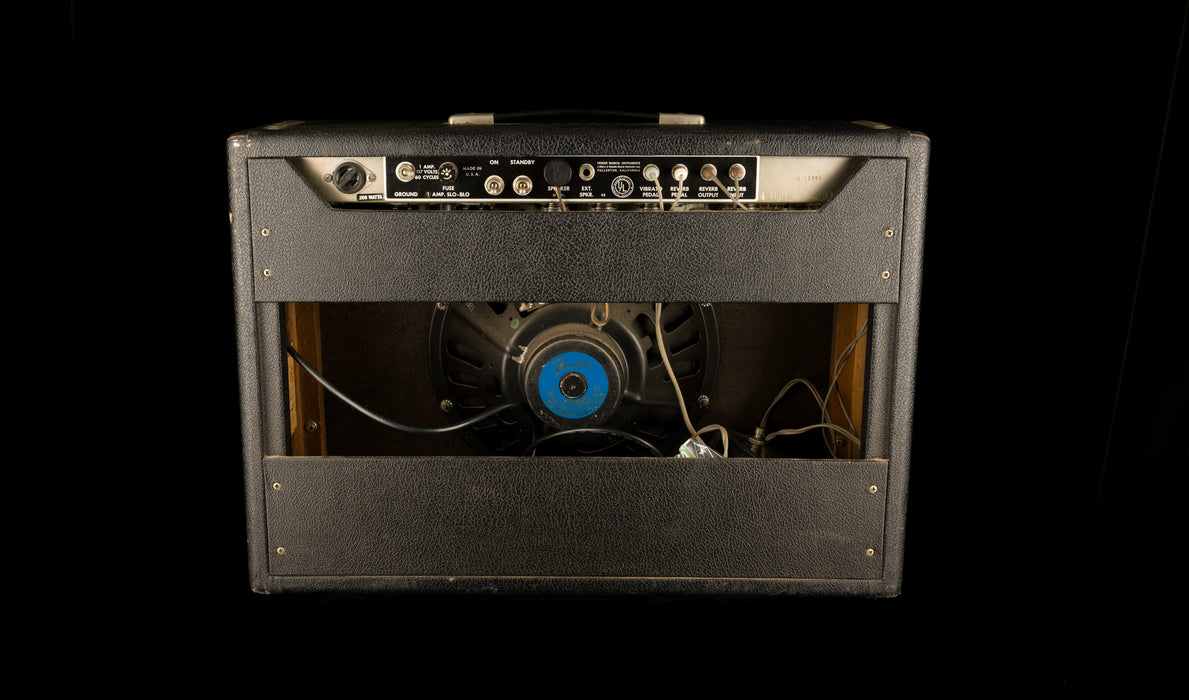 fender deluxe reverb pedal Vintage 1966 Fender Deluxe Reverb Guitar Amp Combo With Cover — Truetone Music