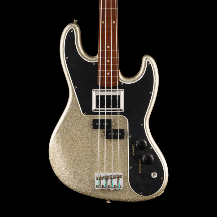 Fender Limited-Edition Master Built Adrian Younge Jazz Bass Master Built by Levi Perry Front Crop