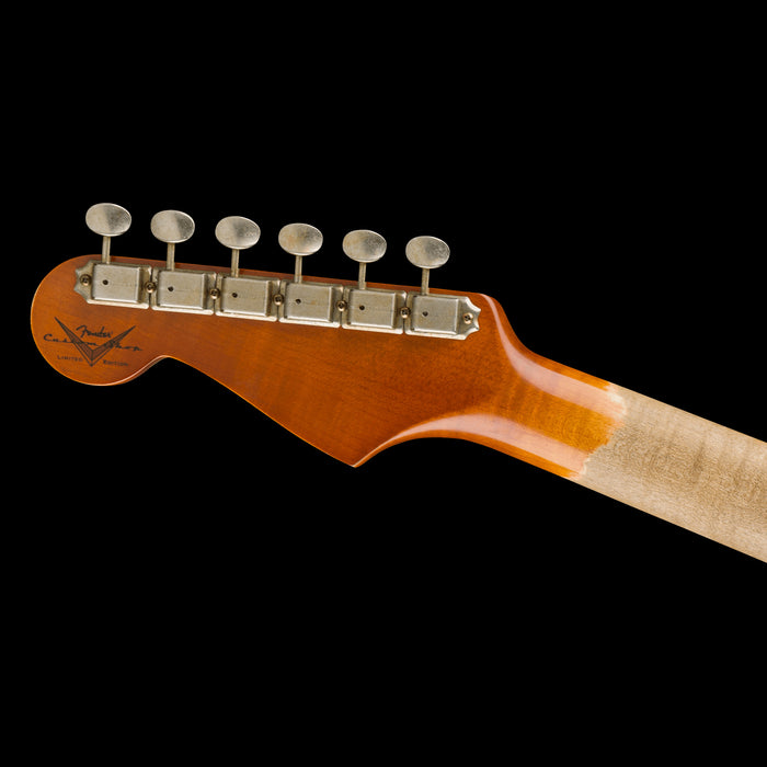 Fender Limited Edition Ariel Posen Stratocaster Faded Lake Placid Blue Headstock Back