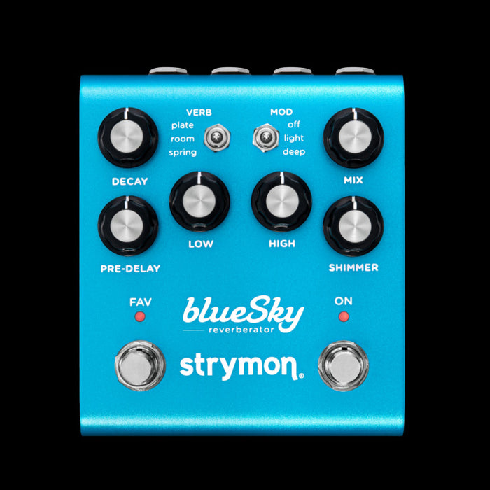 Strymon blueSky Reverb V2 Pedal Front