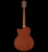 Alvarez ABT60CE-8SHB Artist 8-String Acoustic Electric Baritone Shadowburst Back