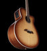 Alvarez ABT60CE-8SHB Artist 8-String Acoustic Electric Baritone Shadowburst Bottom Up