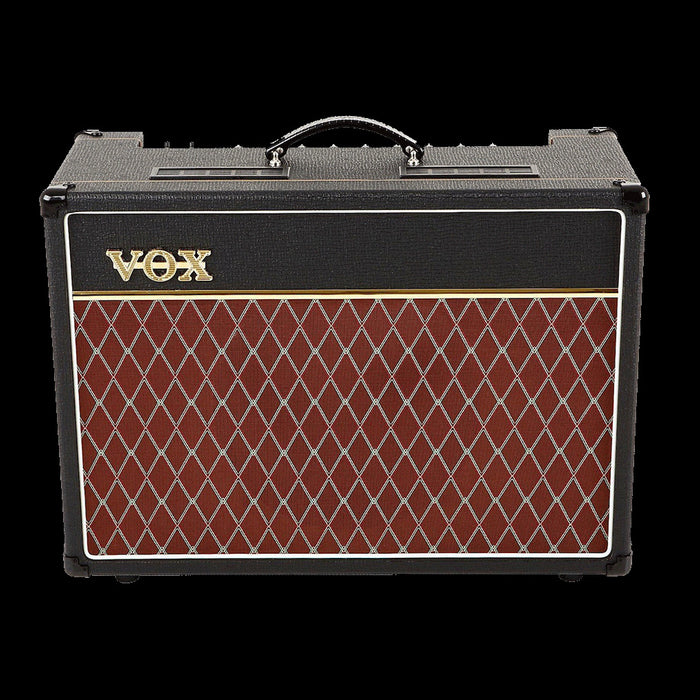 Vox AC15C1 Celestion G12M Greenback Speaker Black Guitar Amp Combo Front