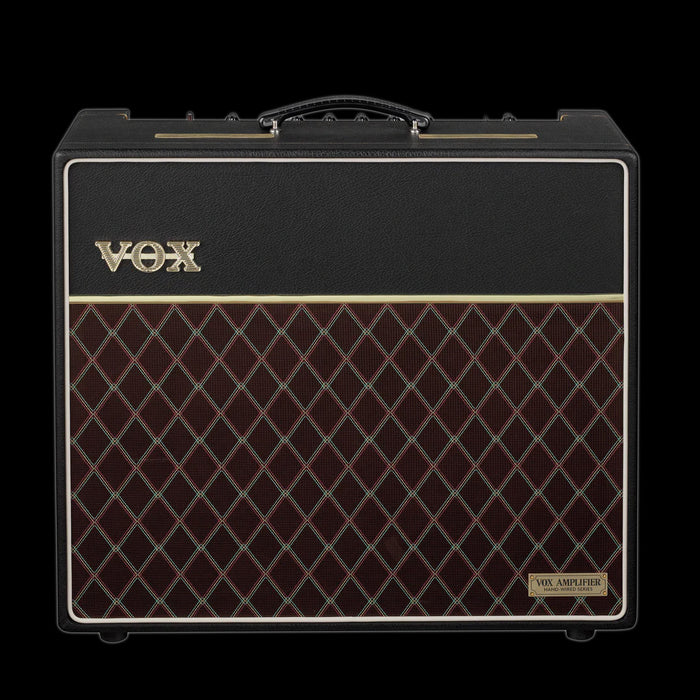 Vox Handwired AC15 Guitar Amp Combo Celestion Greenback AC15HWR1 - Black Front 