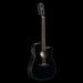 Alvarez Artist Series AD60-12CEBK 12-String Acoustic-Electric Dreadnought Guitar Black 3_4