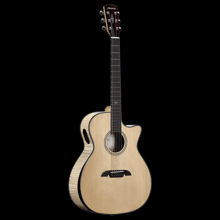 Alvarez AEG80ce Armrest Grand Auditorium Acoustic Electric Natural