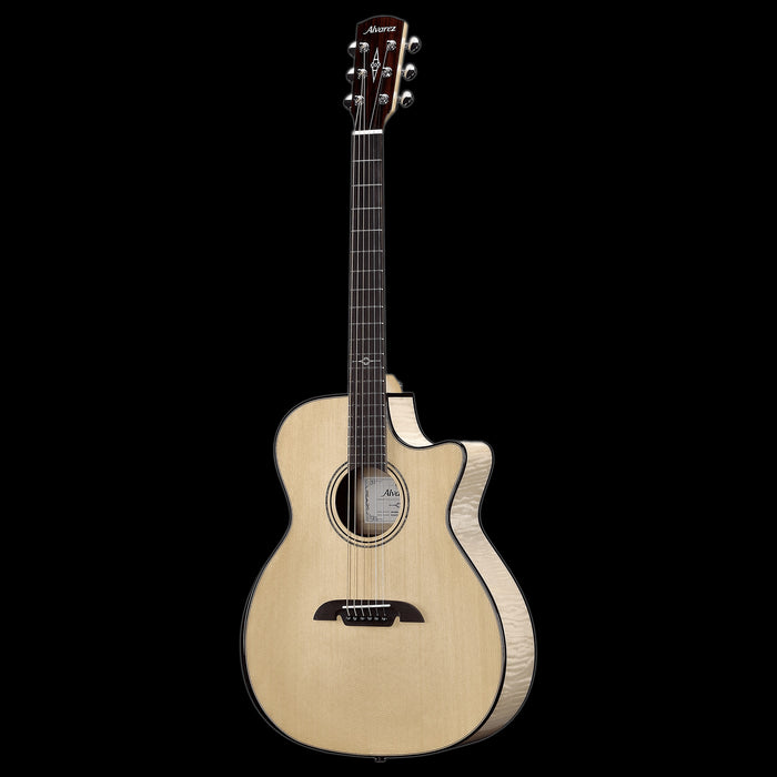 Alvarez AEG80ce Armrest Grand Auditorium Acoustic Electric Natural