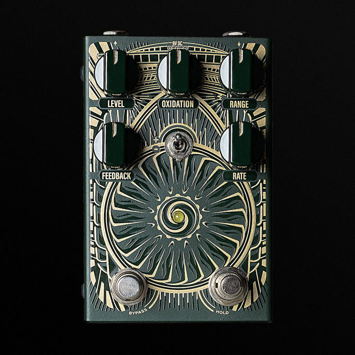 Krozz Devices Airborn Flanger Effect Pedal Front