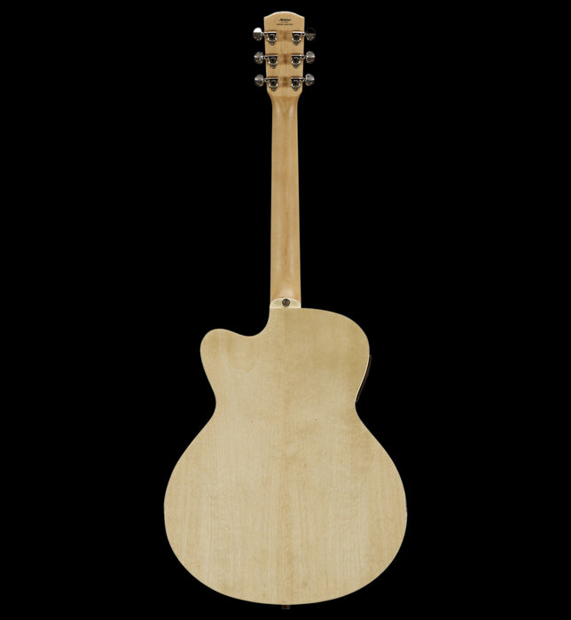 Alvarez Artist Series AJ80-CE Jumbo Acoustic-Electric Guitar Natural Back