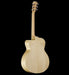 Alvarez Artist Series AJ80-CE Jumbo Acoustic-Electric Guitar Natural Back