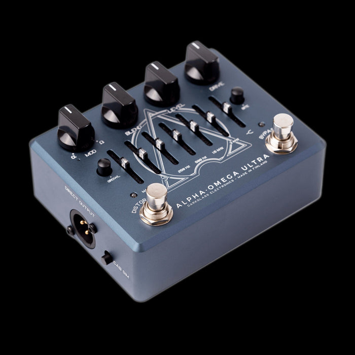 alpha omega bass pedal Darkglass Electronics AOUV2 Alpha Omega Ultra Effect Pedal with Aux-In — Truetone Music