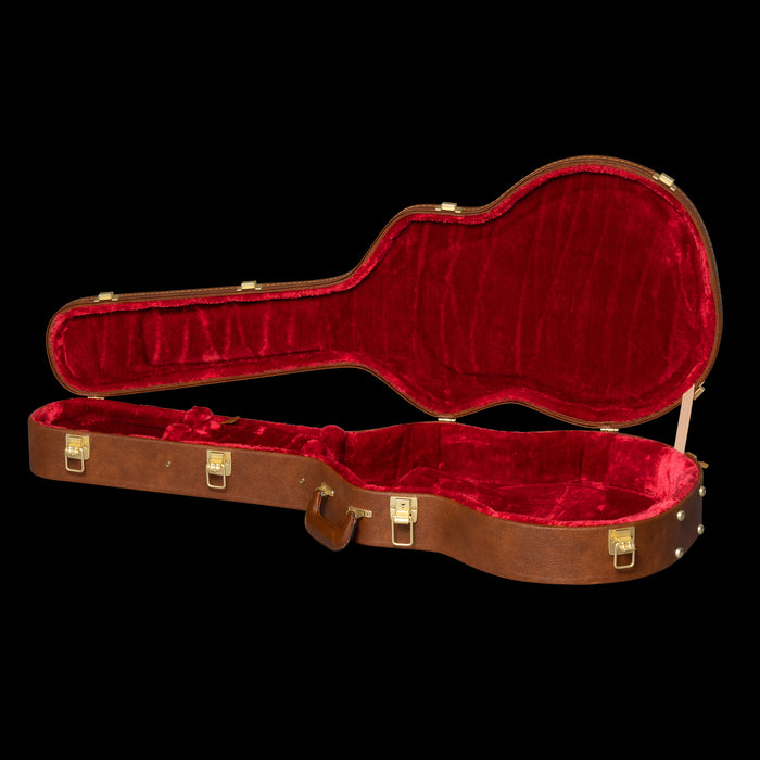 Gibson ES-335 Original Hardshell Case Brown - AS335CASE-ORG Front Open