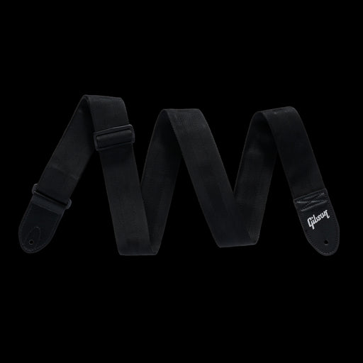 Gibson The Seatbelt Strap Black - ASBELT-BLK Front