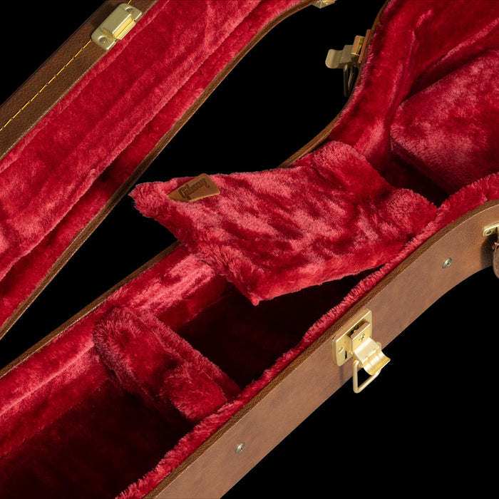 Gibson Les Paul Original Brown Hardshell Case - ASLPCASE-ORG Neck Pocket