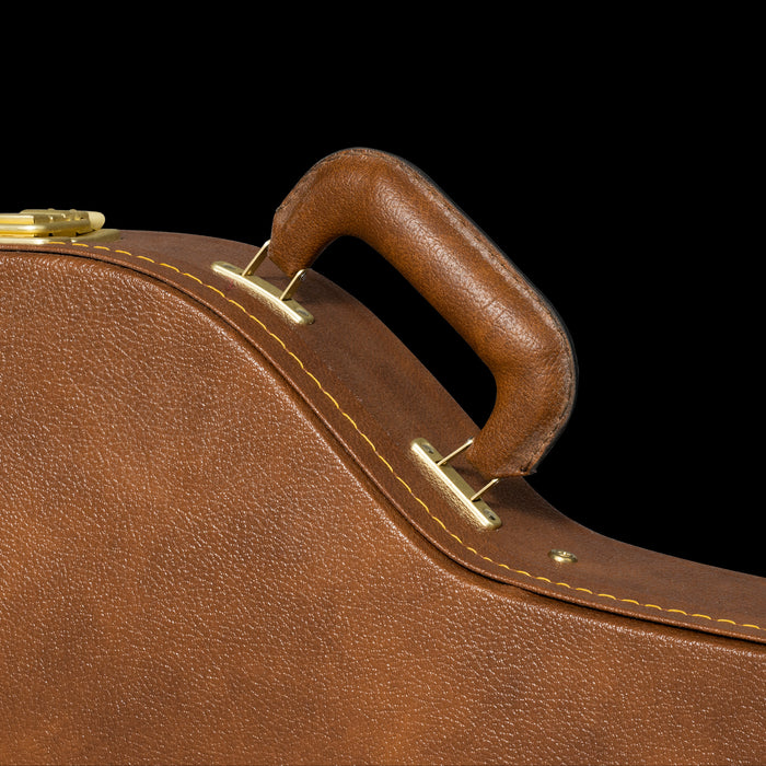 Gibson SG Original Hardshell Case Brown - ASSGCASE-ORG Handle