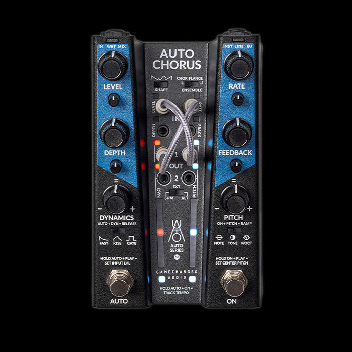Gamechanger Audio Auto Series Chorus Pedal Front Double Cable