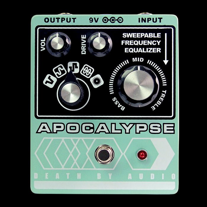 Death By Audio Apocalypse Distortion Overdrive Fuzz EQ Guitar Pedal