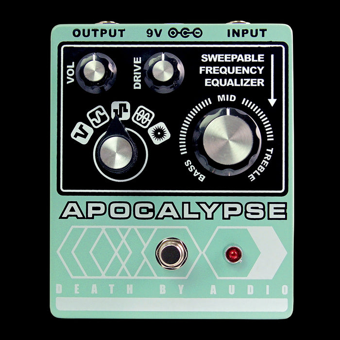death drive pedal Death By Audio Apocalypse Distortion Overdrive Fuzz EQ Guitar Pedal — Truetone Music