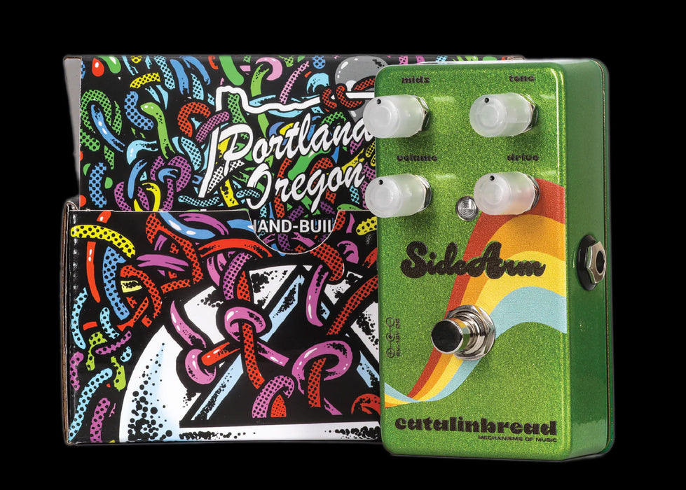 Catalinbread StarCrash '70s SideArm Overdrive Effect Pedal With Box