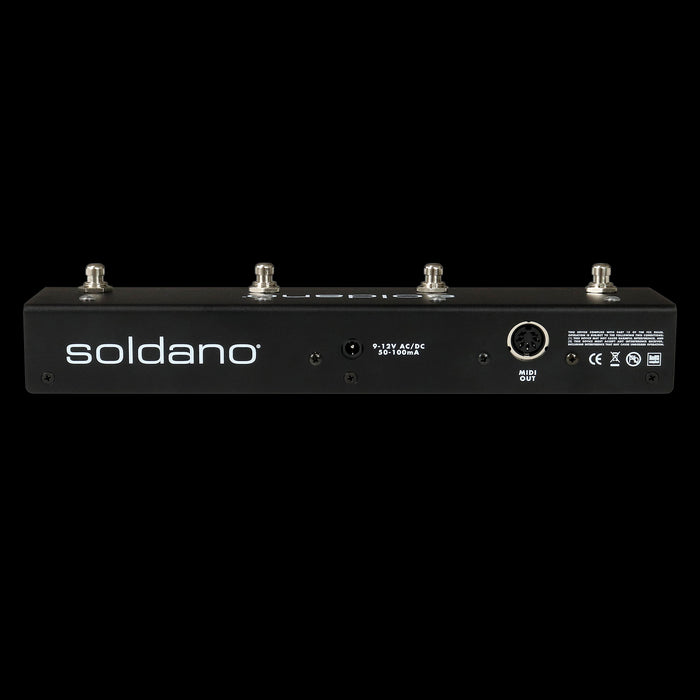 Soldano Astro-20 All-Tube 1x12 Combo Amplifier Black with Footswitch