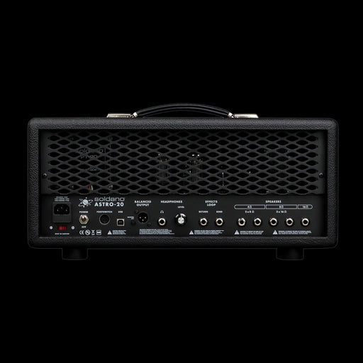 Soldano Astro-20 All-Tube 1x12 Combo Amplifier Black with Footswitch