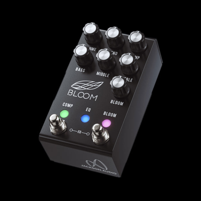 Jackson Audio Bloom V2 MIDI Black EQ/Compressor Guitar Effect Pedal