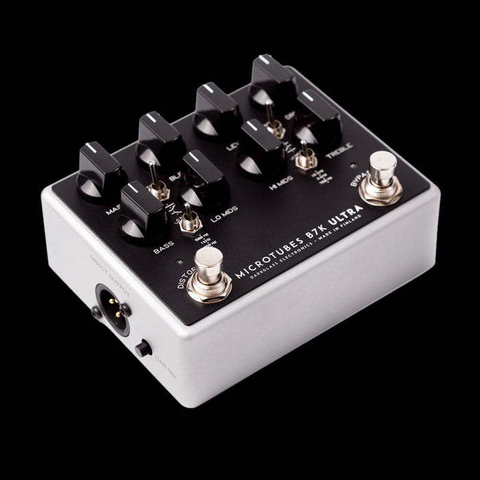 Darkglass Electronics Microtubes B7K Ultra V2 Bass Preamp Overdrive Effect  Pedal with Aux-In