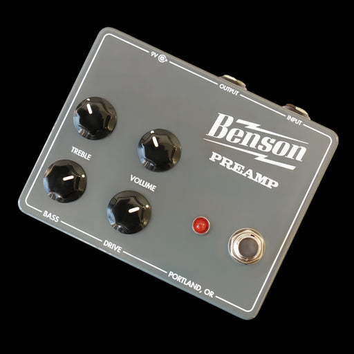 Benson Preamp Pedal Front Angle