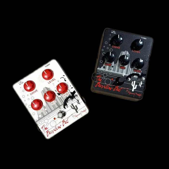 Supercool The Barstow Bat Distortion Pedal Black/White
