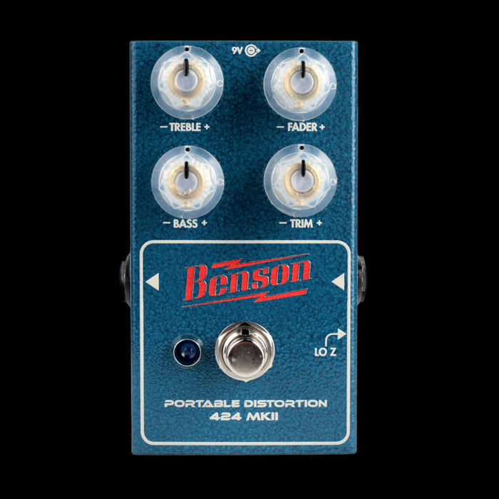 Benson 424 MKII Portable Distortion Pedal Front 