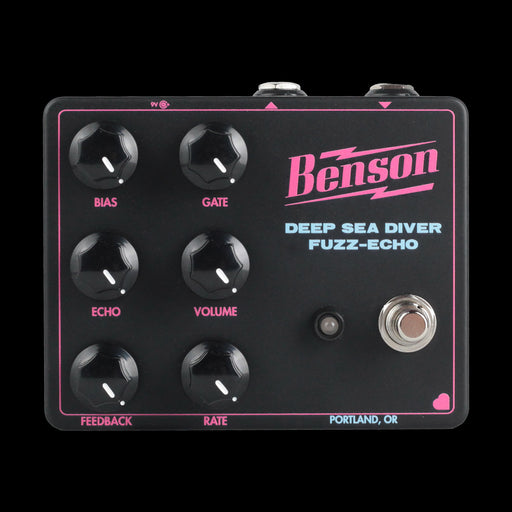 Benson Deep Sea Diver Fuzz-Echo Pedal Front