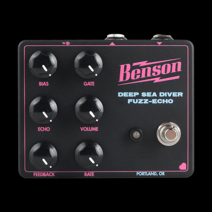 Benson Deep Sea Diver Fuzz-Echo Pedal Front