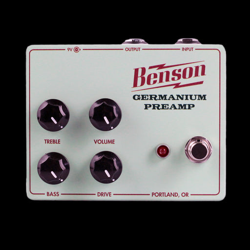 Benson Germanium Preamp Pedal Front