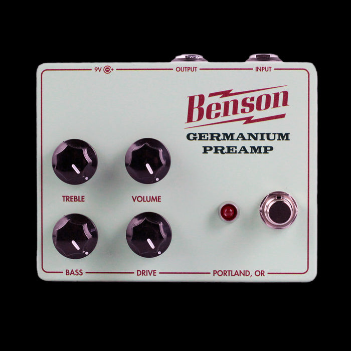 Benson Germanium Preamp Pedal Front