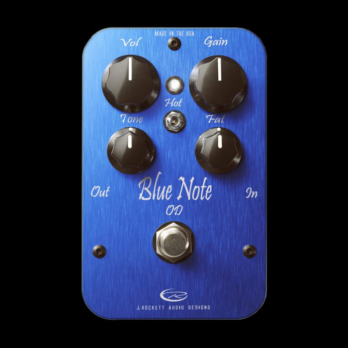 blue tube pedal J Rockett Audio Designs Pro Series Blue Note Overdrive Guitar Effect P — Truetone Music