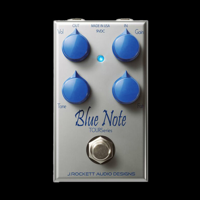 blue note overdrive pedal J Rockett Audio Designs Tour Series Blue Note Overdrive Guitar Effect — Truetone Music